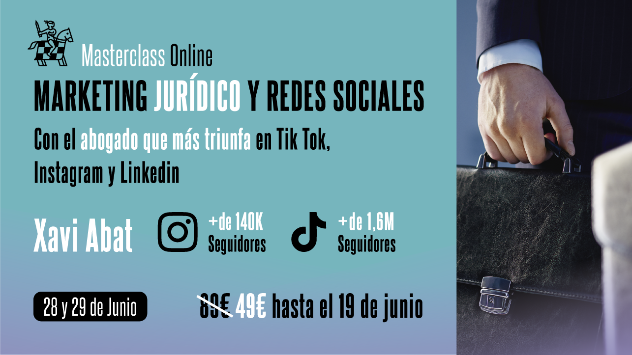 Marketing Jurídico en Redes Sociales: Atrae más clientes con el abogado de éxito en TikTok e Instagram