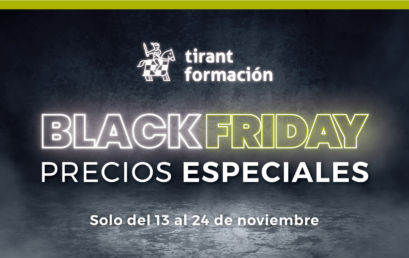 ¡Llega el Black Friday a Tirant Formación Chile!