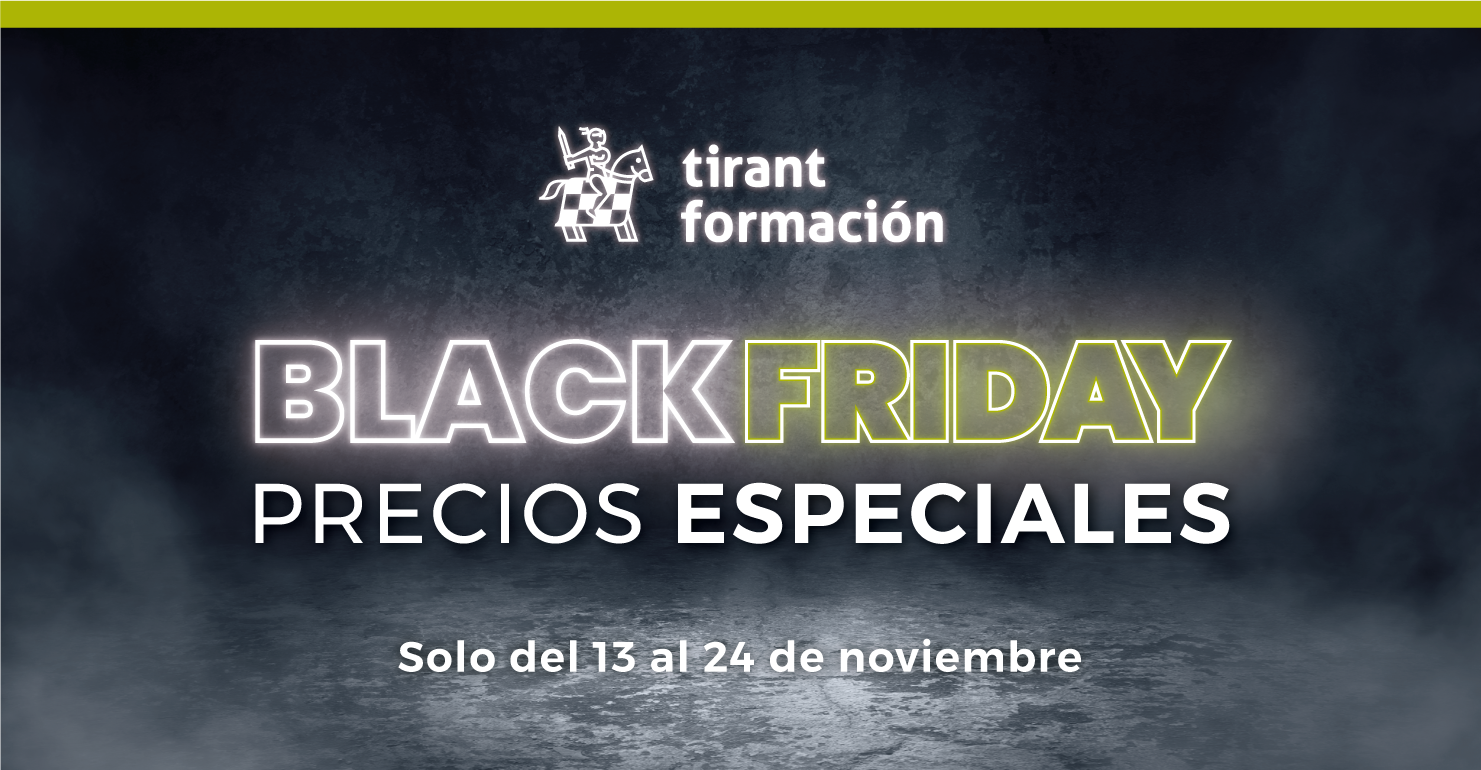 ¡Llega el Black Friday a Tirant Formación Chile!