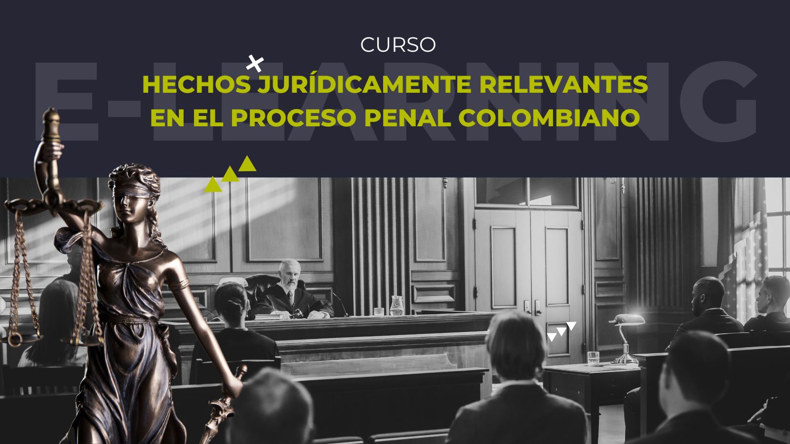 Nuevo curso sobre hechos jurídicamente relevantes en el proceso penal Colombiano