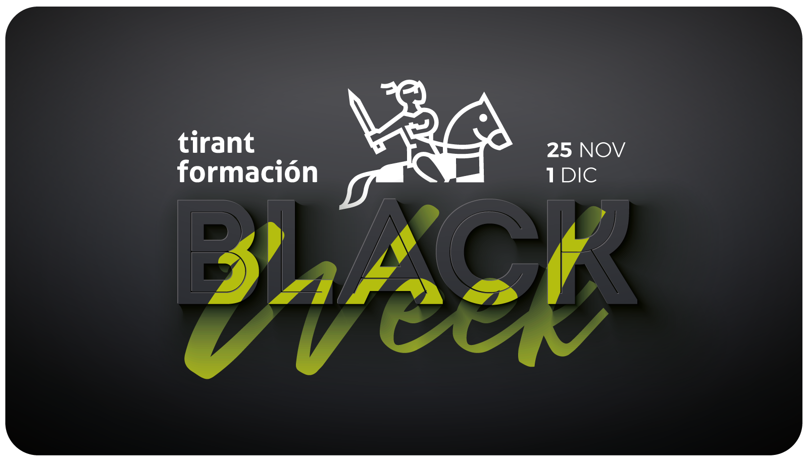 Black Week 🏴 Hasta un 30% DTO en una selección de cursos