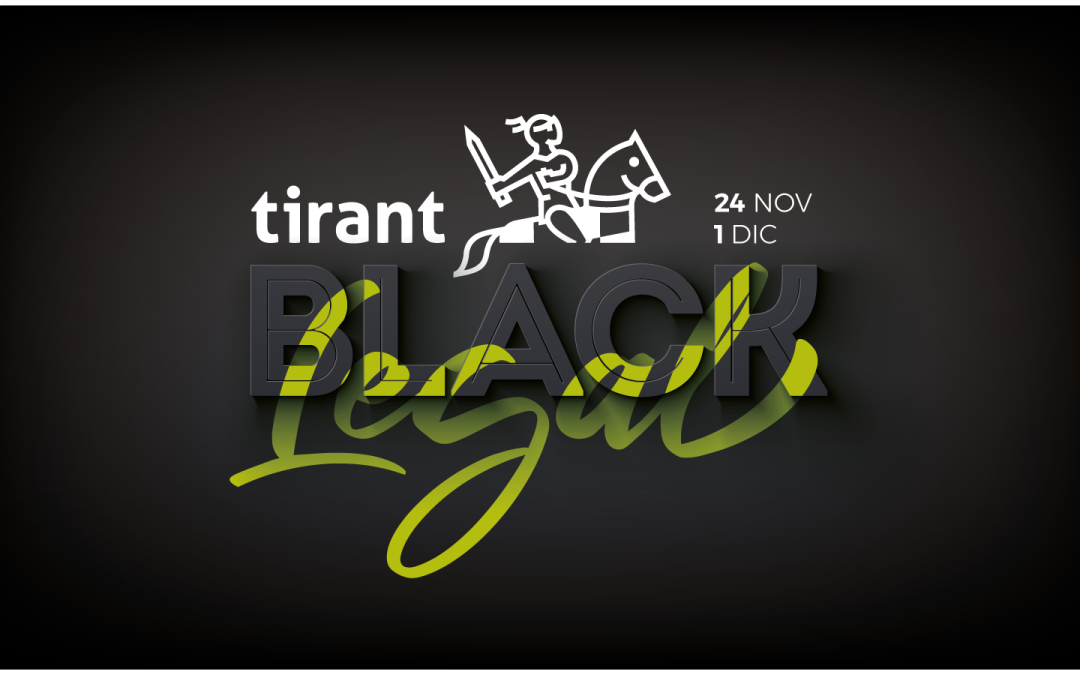 Black Legal Tirant Formación: ¡10% DTO. en todos los diplomados y cursos!