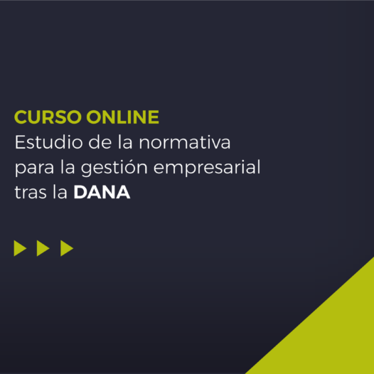 Curso online | Estudio de la normativa para la gestión empresarial tras la DANA