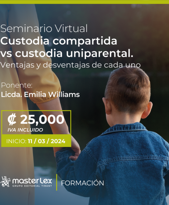 Seminario Virtual | Custodia Compartida vs Custodia Uniparental.