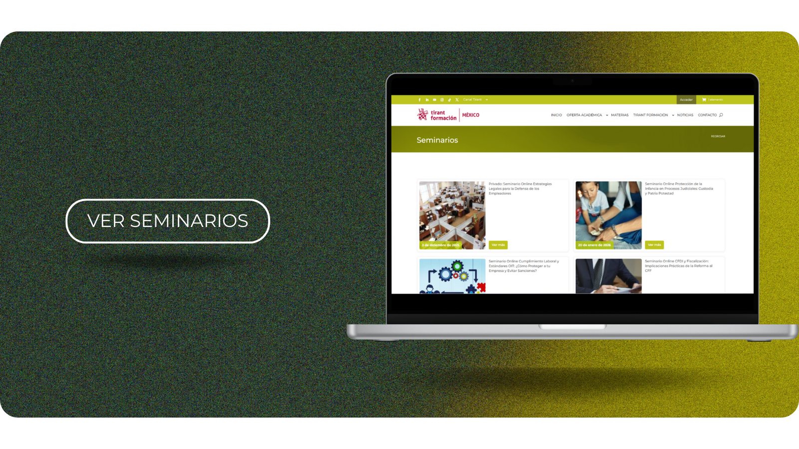 Black Legal Tirant Formación seminarios